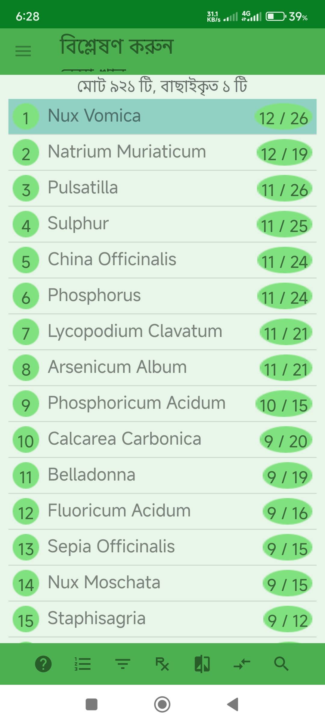 অতিরিক্ত ঋতুস্রাব এবং এক মাসে বার বার কালচে ঋতুস্রাব, আবহাওয়ার পরিবর্তনে ঠাণ্ডা লাগা, ঘুম ঘুম ভাব প্রভৃতি লক্ষণে আক্রান্ত রোগীর জন্য ঔষধ নির্বাচনে মিরর হোমিওপ্যাথিক সফটওয়ার (Mirror Homeopathic Software) এর ব্যবহার এবং আরোগ্য লাভ। - Preview 4